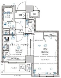 ディアレイシャス押上SKY VILLAGEの物件間取画像